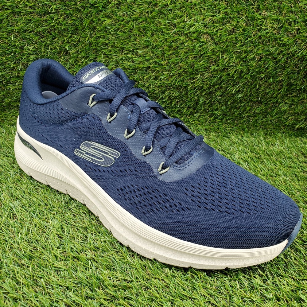 Skechers Arch Fit 2.0 SIZE 13 Men's Walking Comfort Shoes Navy